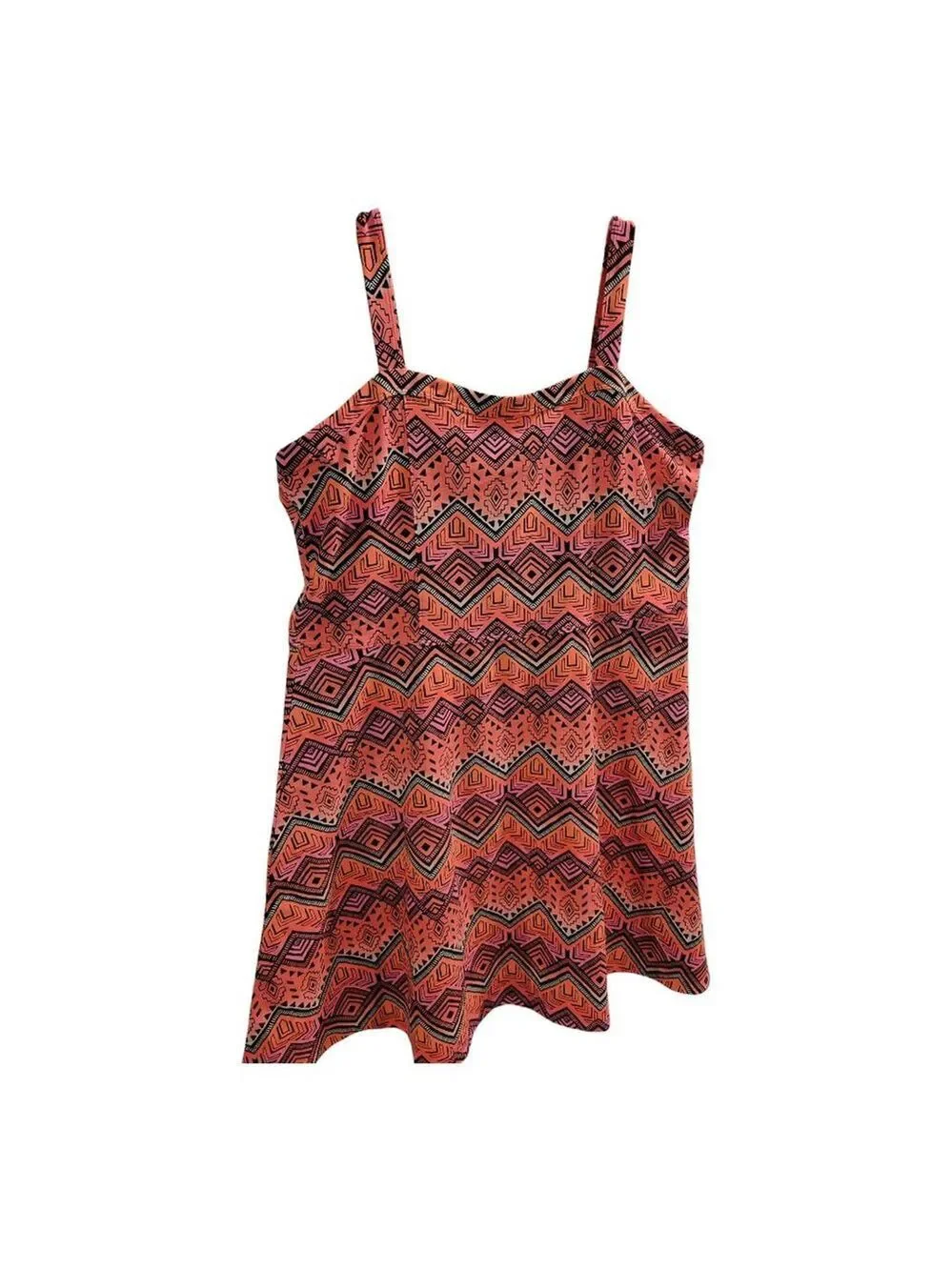 NWT Justice Girls 20 Plus Geometric Dress
